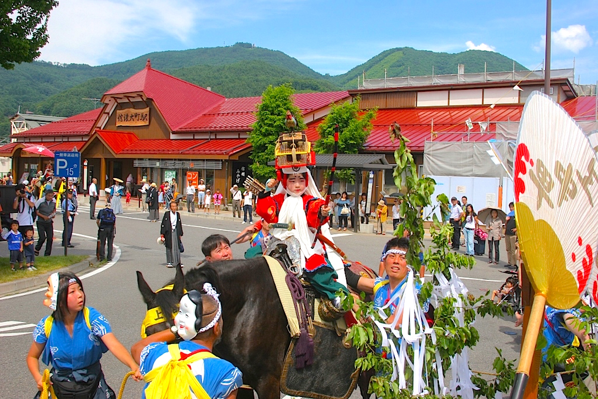 若一王子神社・子供流鏑馬