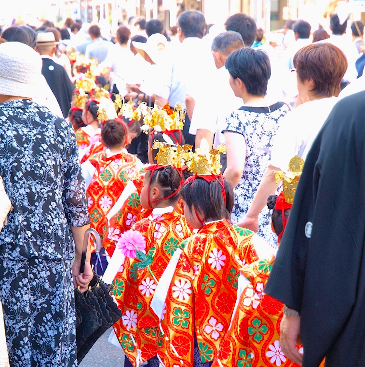 若一王子神社例大祭・稚児行列