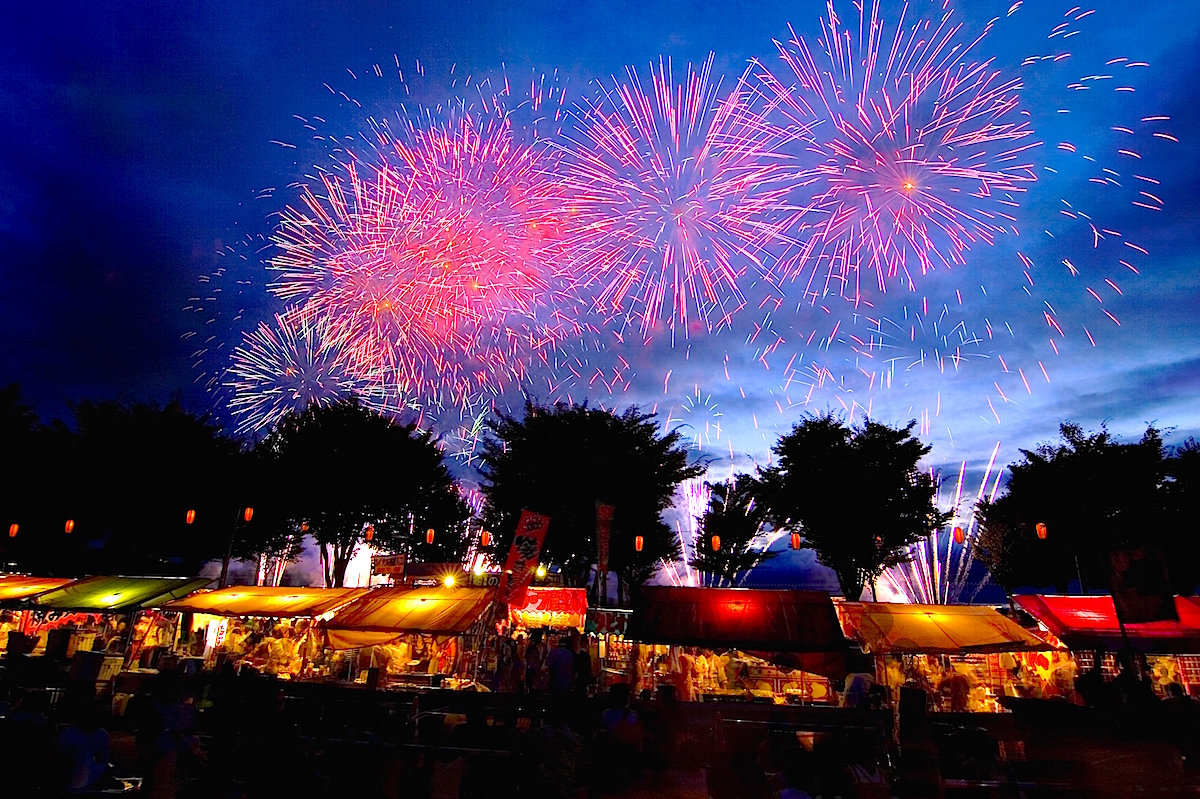 諏訪湖祭湖上花火大会