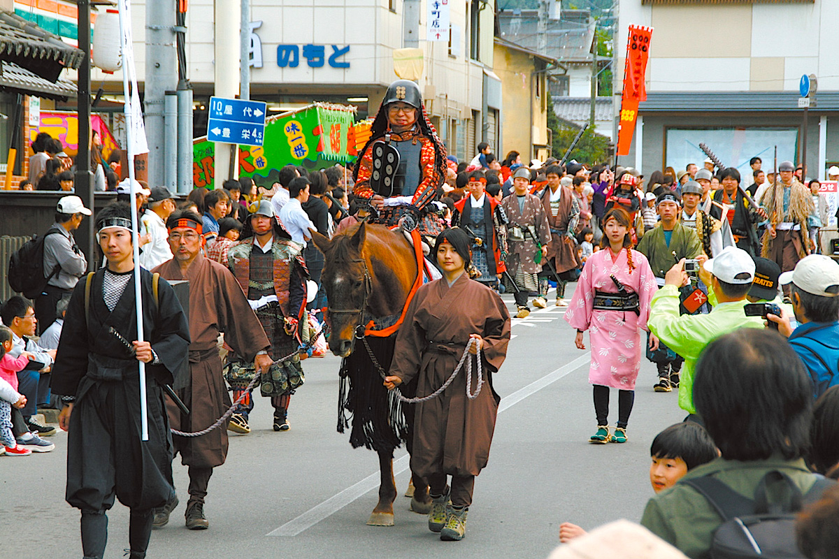 「松代藩真田家十万石行列」が城下を闊歩