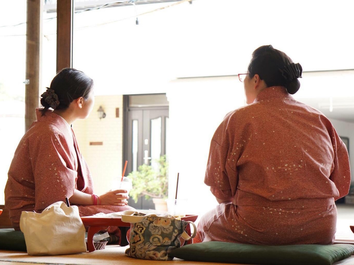 温泉街散策の途中に立ち寄りもOK