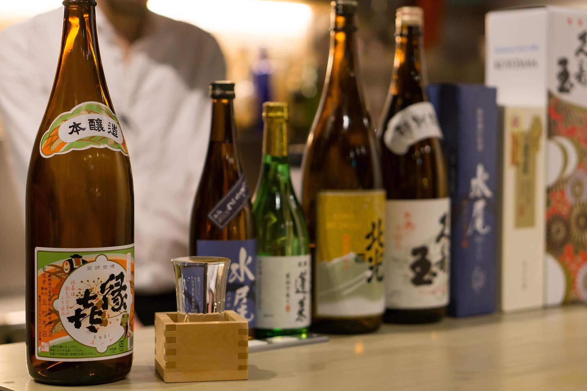 豊富な日本酒ラインアップ