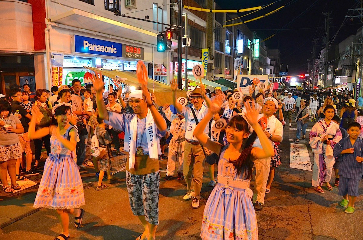 こもろ市民まつり「ドカンショ」